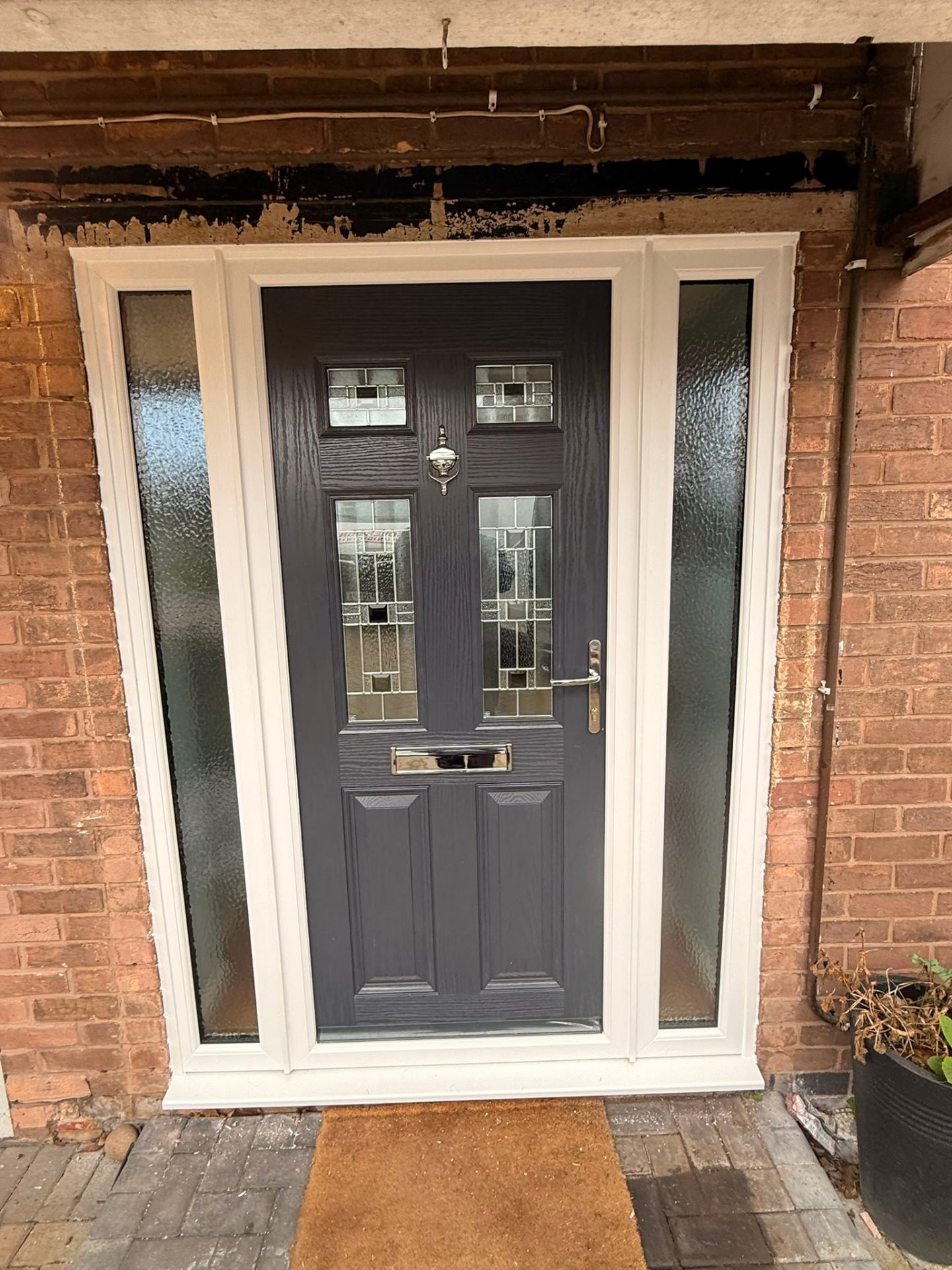 Composite door installation by Rural Windows in Chester & North Wales