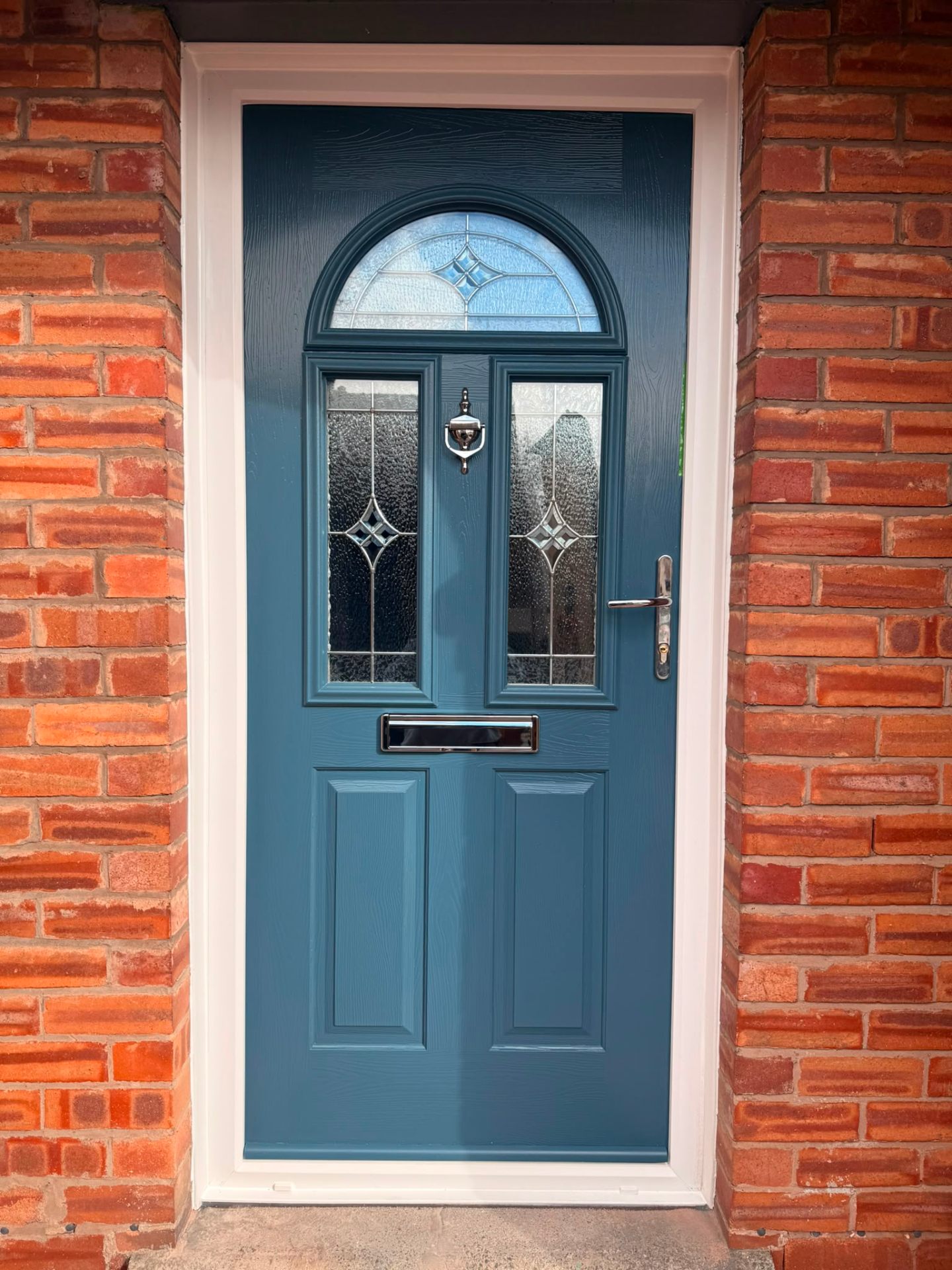 Composite door installation by Rural Windows in Chester & North Wales