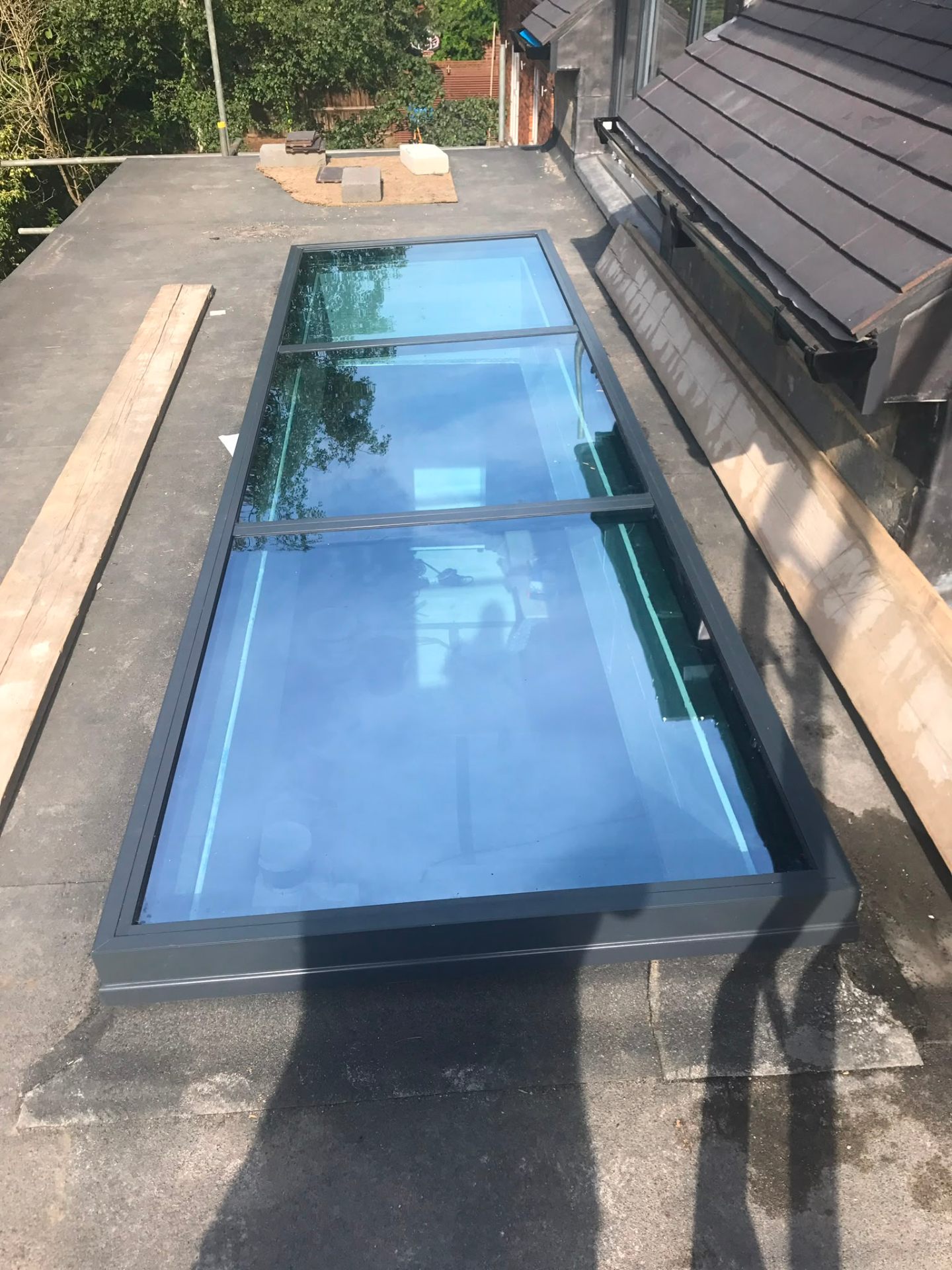 Roof lantern installation by Rural Windows in Chester & North Wales