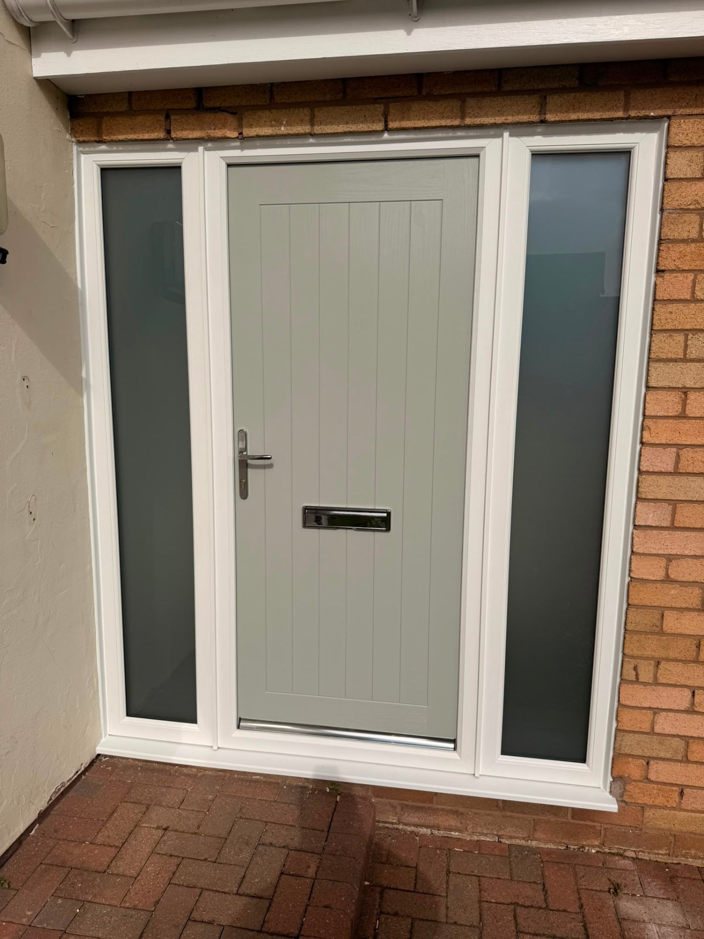 Composite door installation by Rural Windows in Chester & North Wales