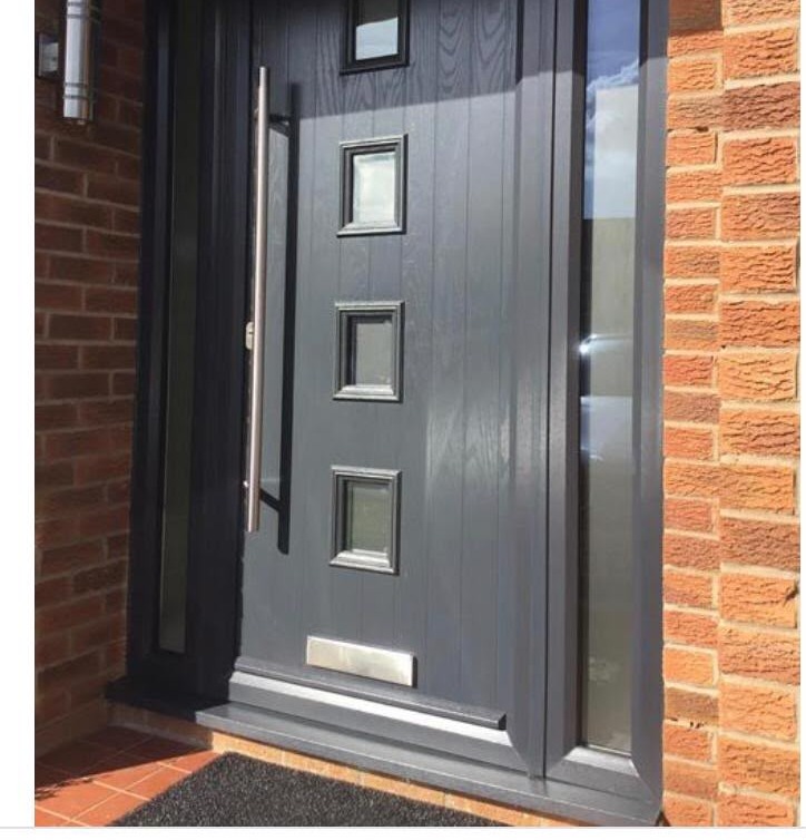 Composite door installation by Rural Windows in Chester & North Wales