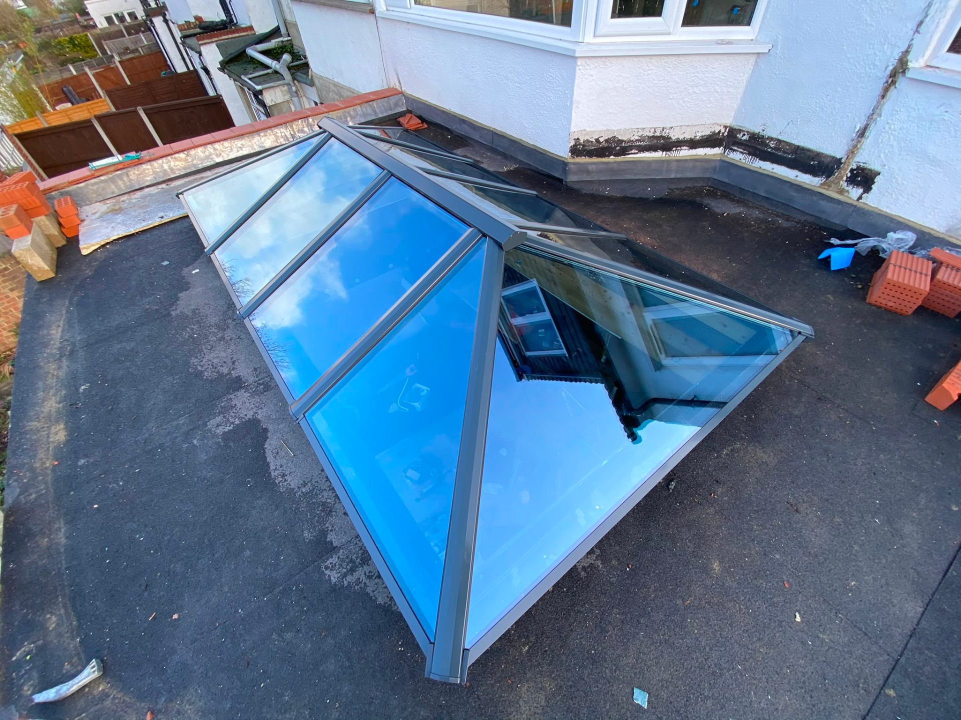 Roof lantern installation by Rural Windows in Chester & North Wales