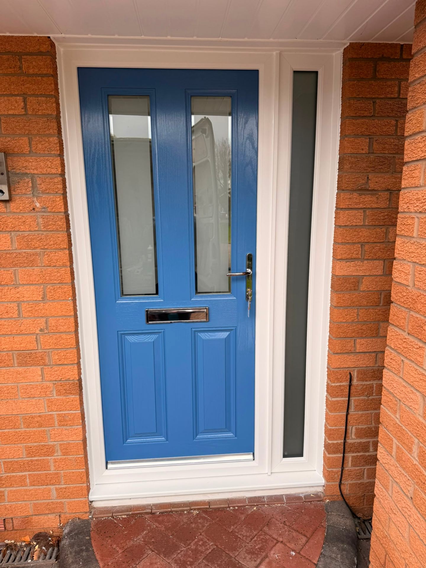 Composite door installation by Rural Windows in Chester & North Wales