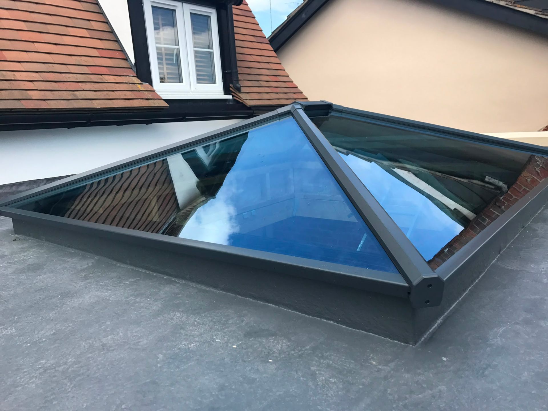 Roof lantern installation by Rural Windows in Chester & North Wales
