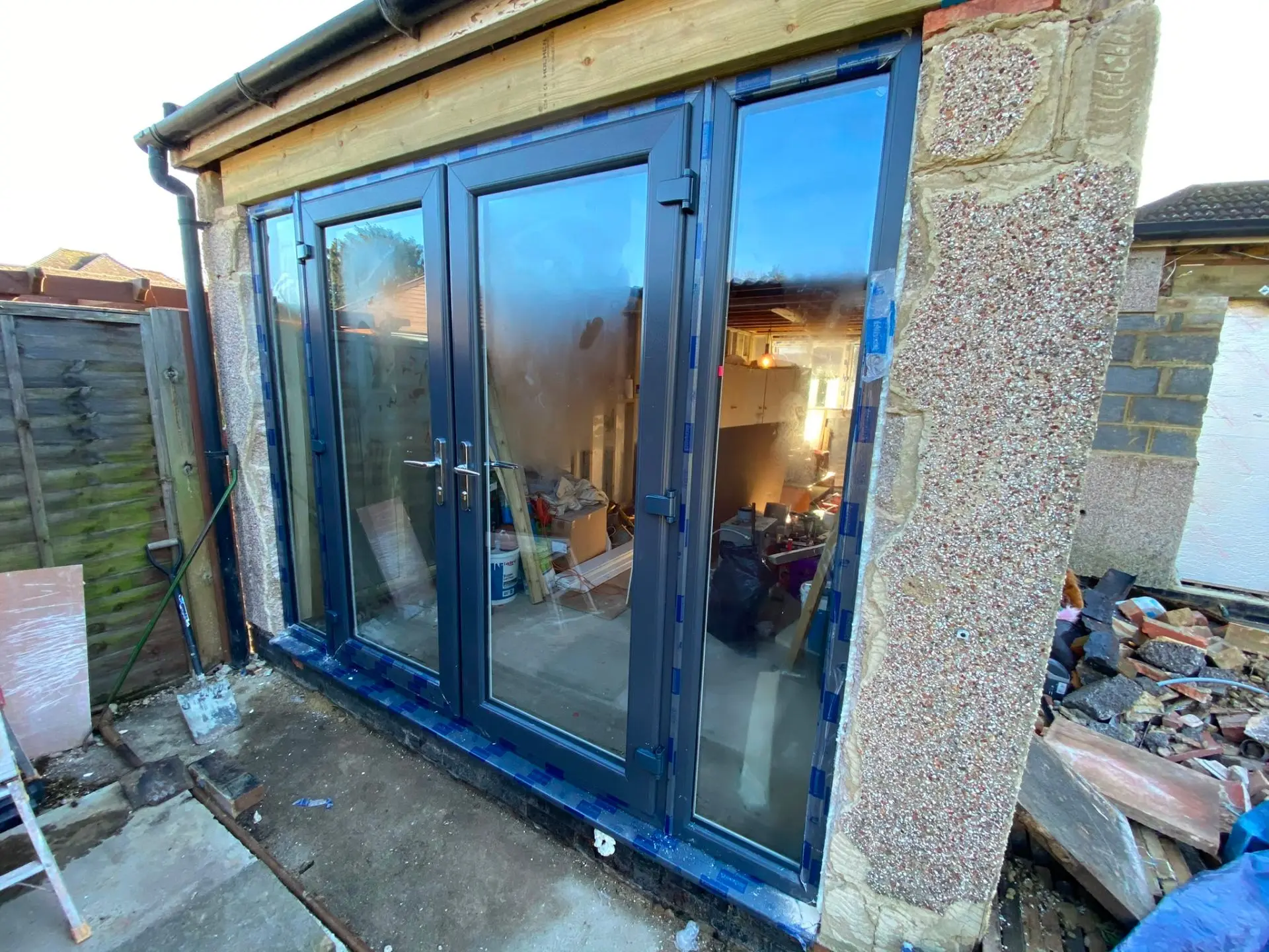 UPVC door installation by Rural Windows in Chester & North Wales