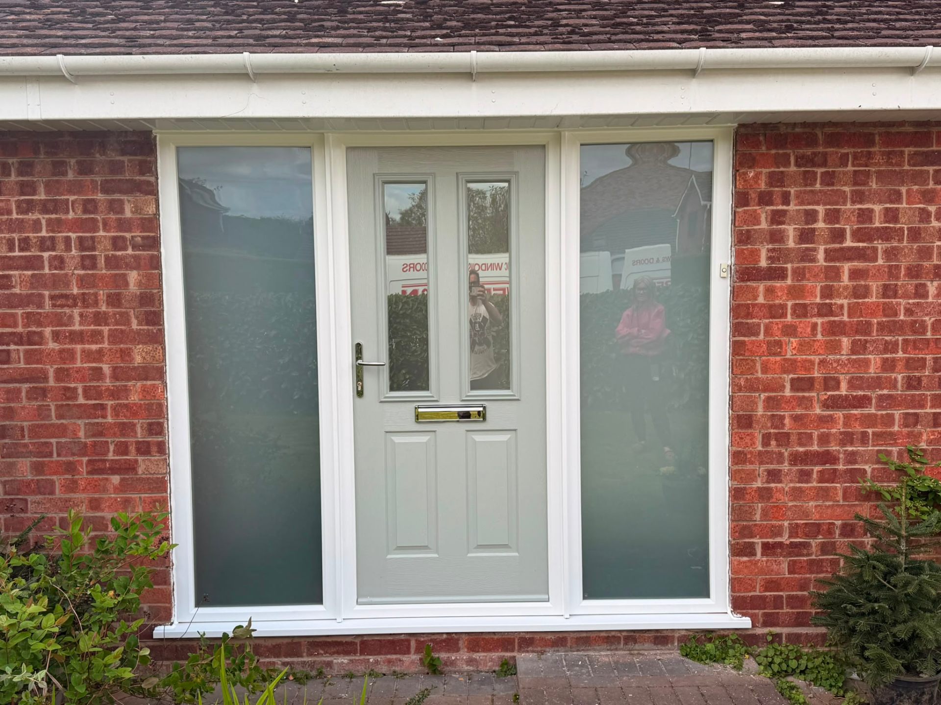 Composite door installation by Rural Windows in Chester & North Wales