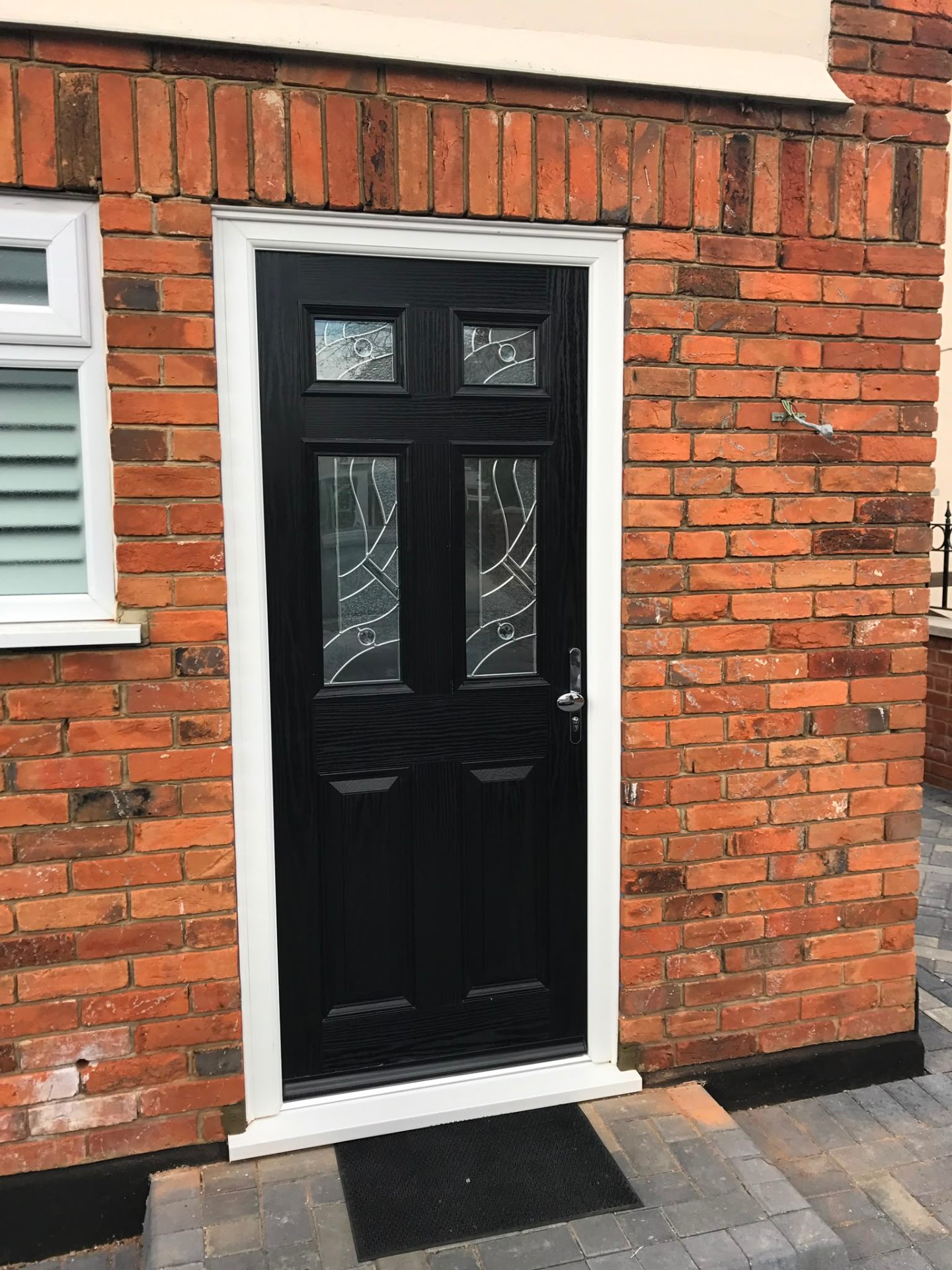 Composite door installation by Rural Windows in Chester & North Wales